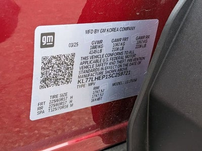 2025 Chevrolet Trax LT