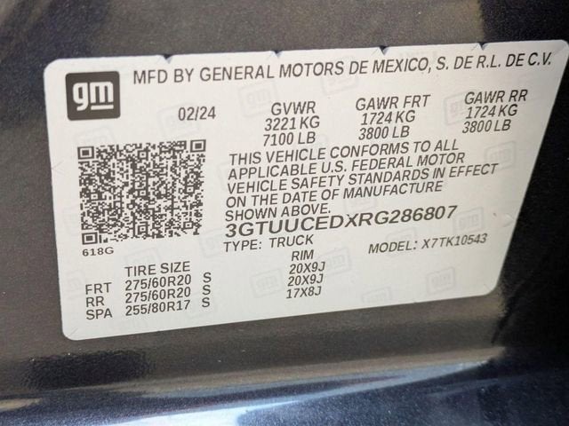 2024 GMC Sierra 1500 Elevation