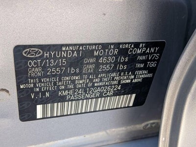 2016 Hyundai Sonata Hybrid SE