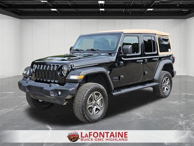 2020 Jeep Wrangler Unlimited Black and Tan