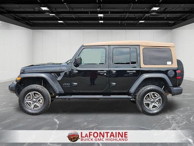 2020 Jeep Wrangler Unlimited Black and Tan