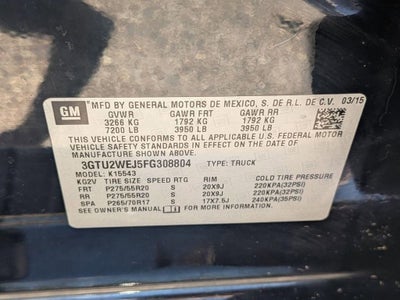 2015 GMC Sierra 1500 Denali