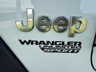 2018 Jeep Wrangler Unlimited Sport S 4x4