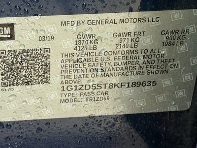 2019 Chevrolet Malibu LT