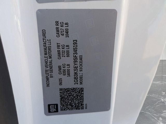 2025 Chevrolet Silverado 3500 HD Chassis Cab Work Truck