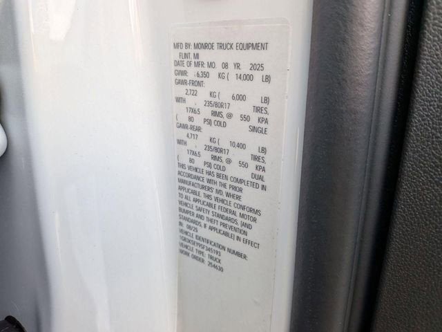 2025 Chevrolet Silverado 3500 HD Chassis Cab Work Truck