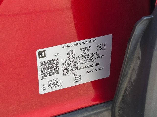 2021 GMC Acadia SLE