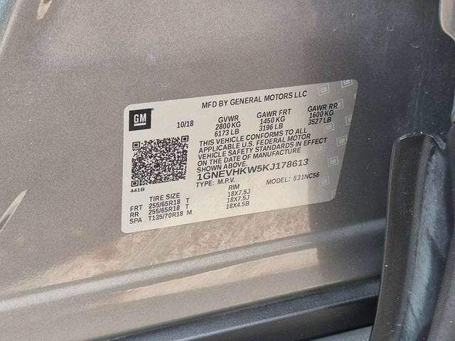2019 Chevrolet Traverse LT Leather