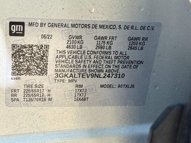 2022 GMC Terrain SLE