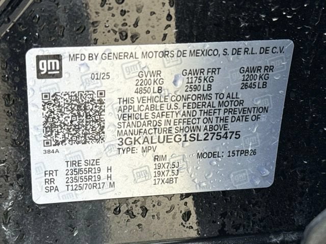 2025 GMC Terrain Elevation