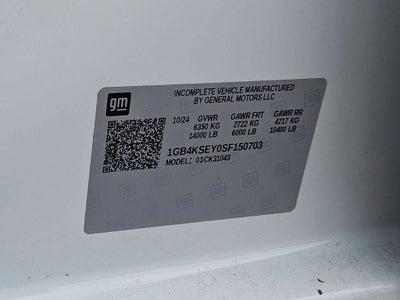 2025 Chevrolet Silverado 3500 HD Chassis Cab Work Truck