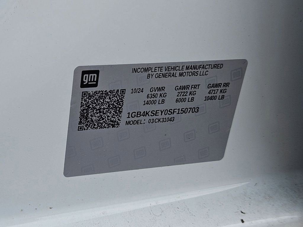 2025 Chevrolet Silverado 3500 HD Chassis Cab Work Truck