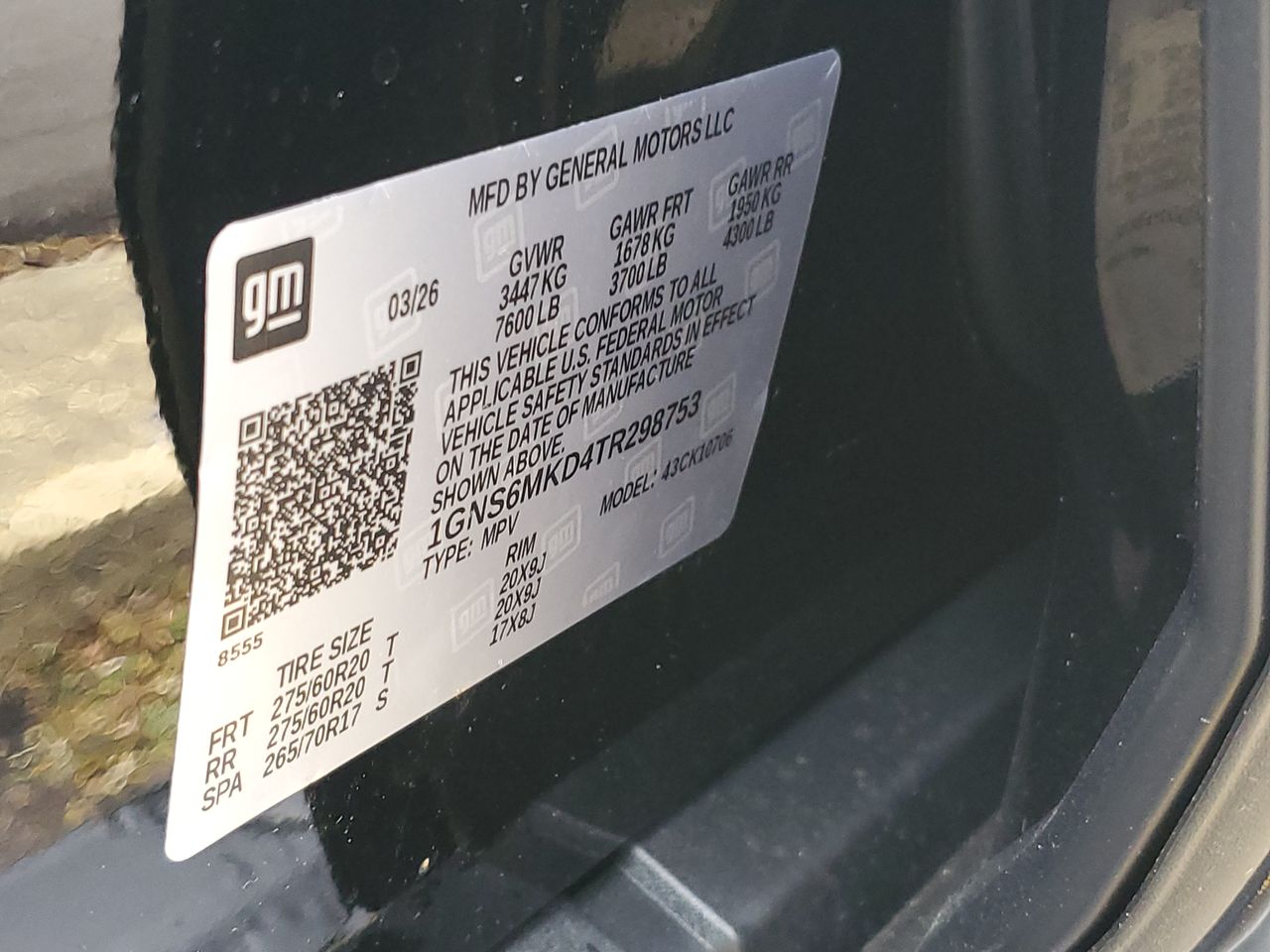 2026 Chevrolet Tahoe LS