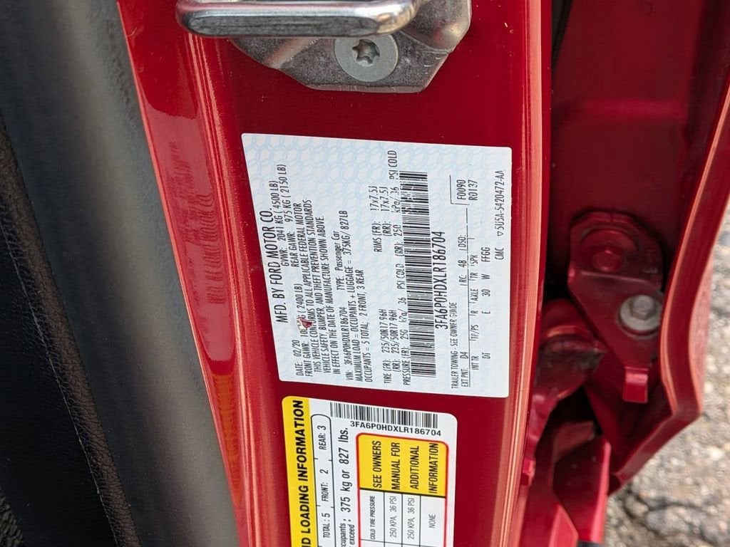 2020 Ford Fusion SE