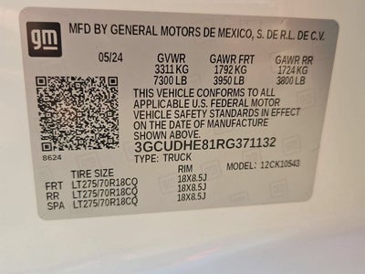 2024 Chevrolet Silverado 1500 ZR2