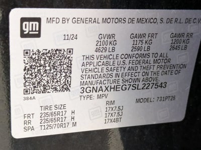 2025 Chevrolet Equinox LT