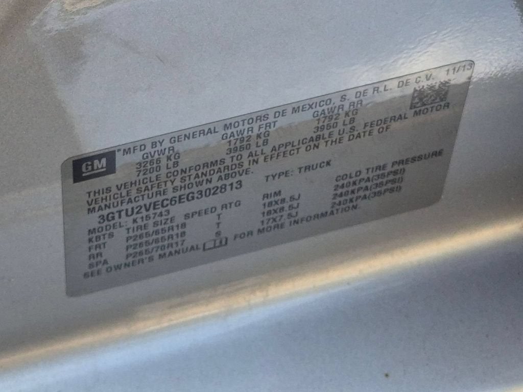 2014 GMC Sierra 1500 SLT