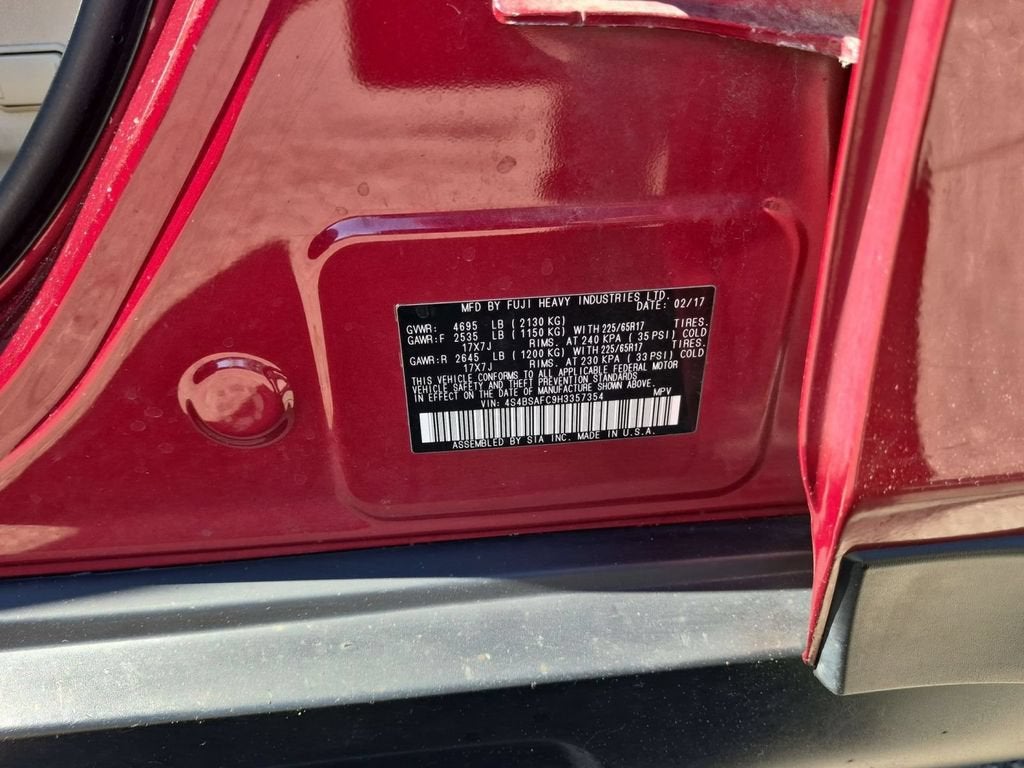 2017 Subaru Outback 2.5i Premium
