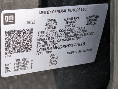 2023 Chevrolet Tahoe LT