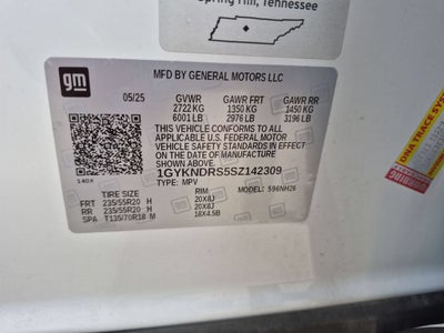 2025 Cadillac XT5 Premium Luxury
