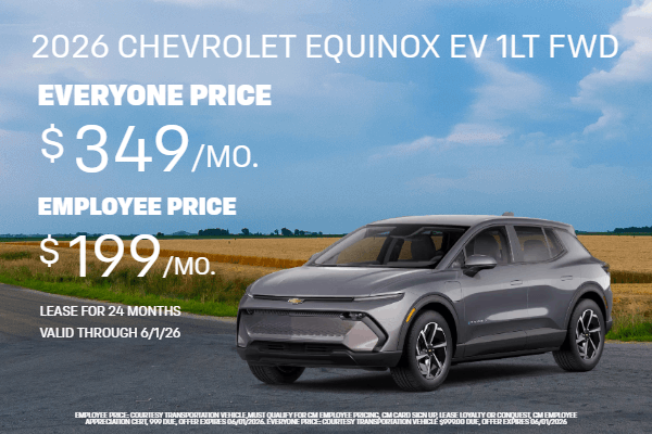 2026 Chevrolet Equinox EV 1LT FWD