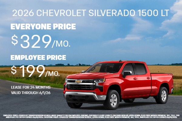 2026 Chevrolet Silverado 1500 LT 2FL 4WD