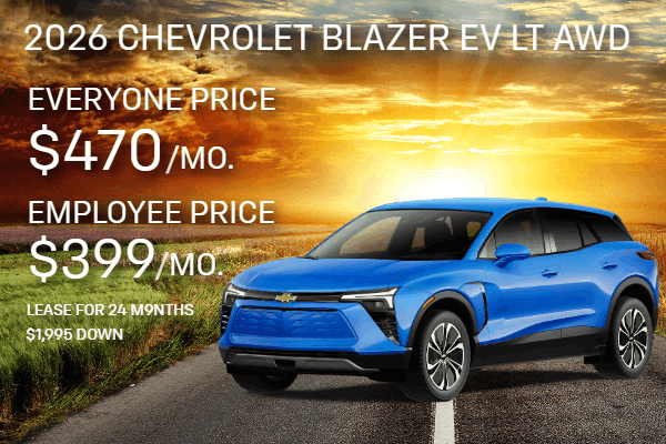 2026 CHEVROLET BLAZER EV LT AWD