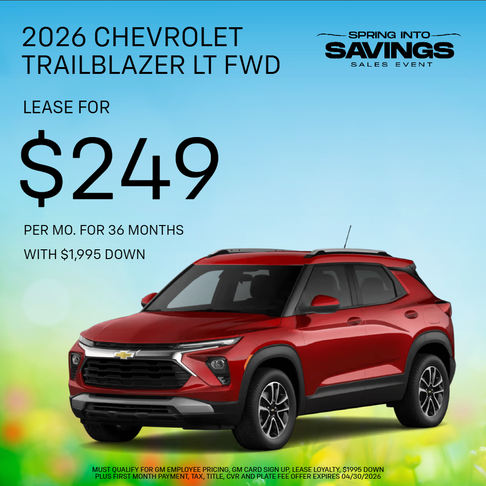 2026 Chevrolet Trailblazer LT FWD