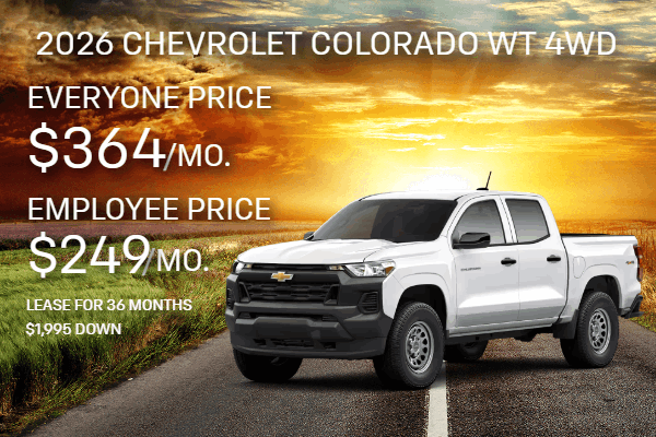 2026 CHEVROLET COLORADO WT